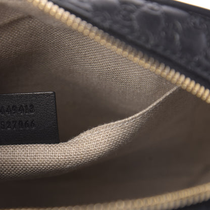 Gucci Microguccissima Mini Bree Messenger Bag Black 9 of 11