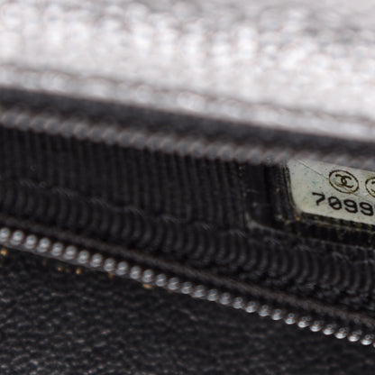 Chanel Caviar Quilted Jumbo Kelly Flap Black 10 of 11