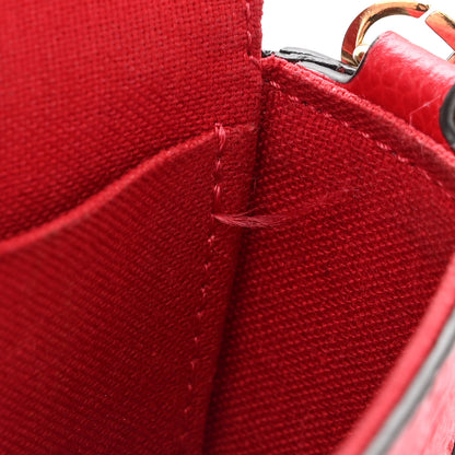 Louis Vuitton Empreinte Pochette Felicie Chain Wallet Scarlet 12 of 12