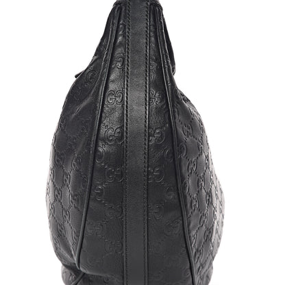 Gucci Guccissima Medium GG Twins Hobo Black 15 of 18