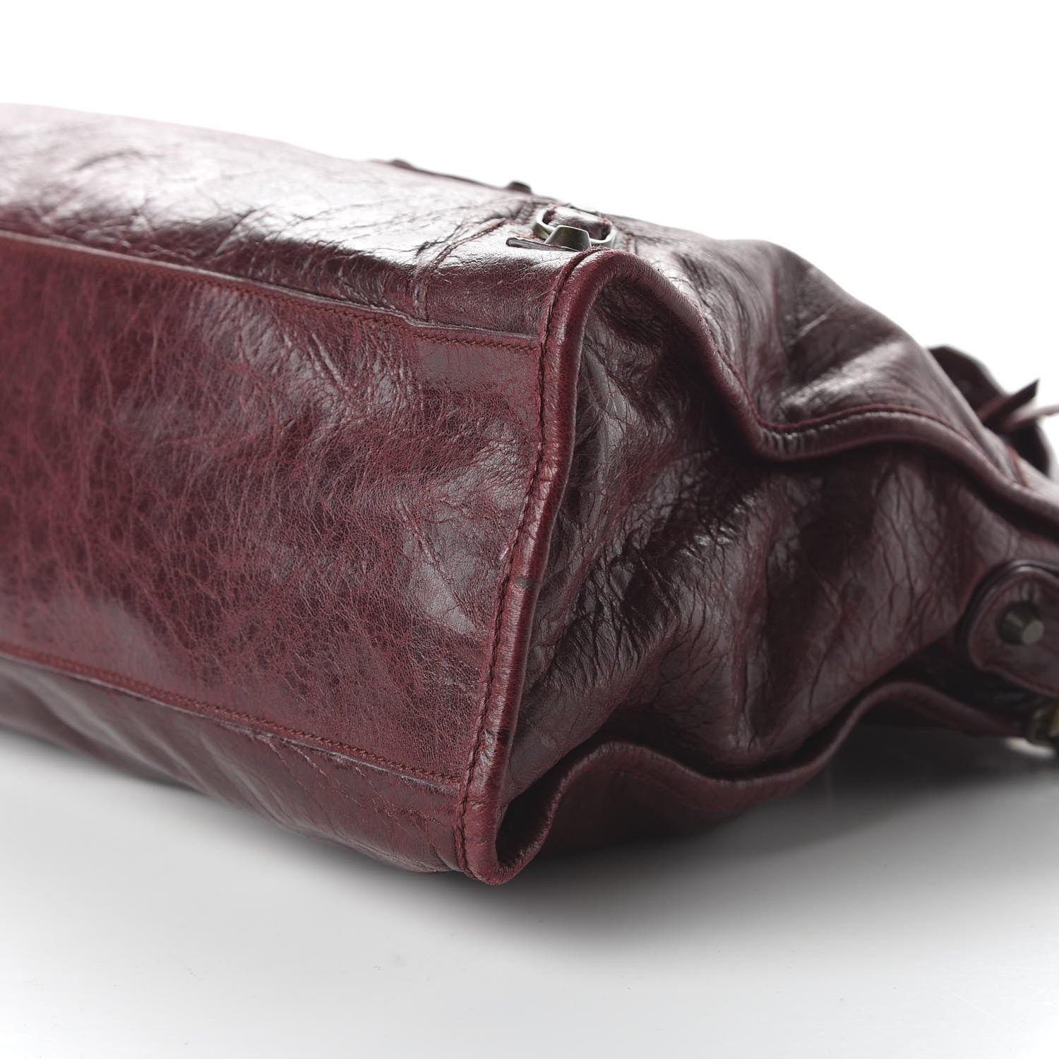 Balenciaga Agneau Classic Hardware City Bordeaux 8 of 11
