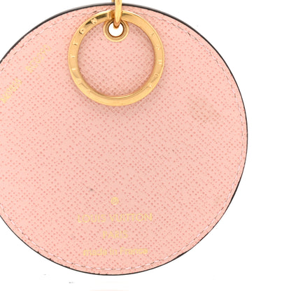 Louis Vuitton Monogram 2020 Christmas Animation Big Wheel Bag Charm Key Ring Rose Ballerine 5 of 6