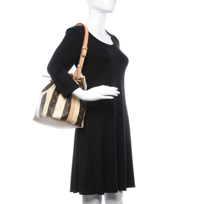 Louis Vuitton Monogram Rayures Petit Noe 2 of 14