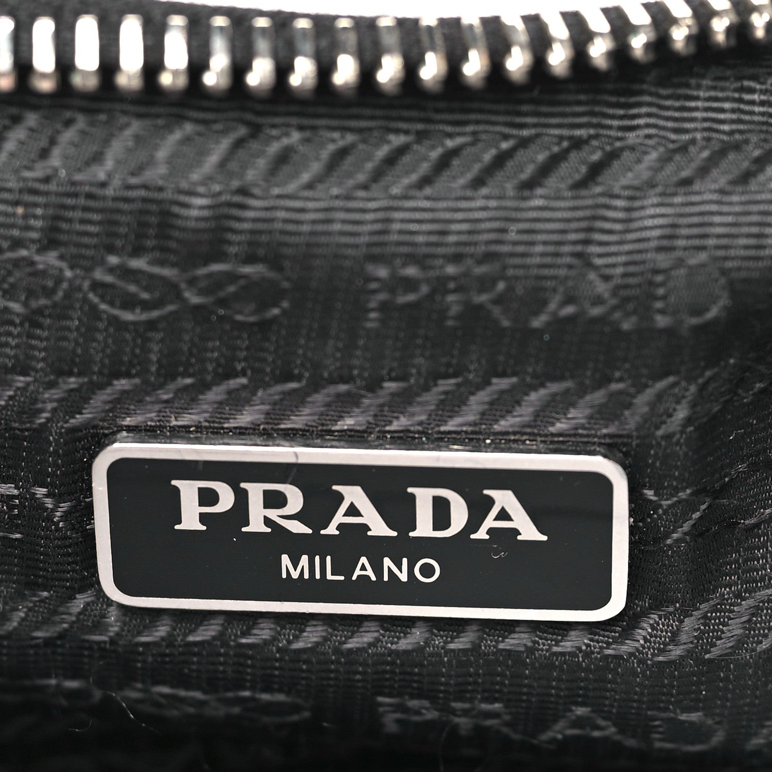 Prada Nylon Re-Edition 2005 Shoulder Bag Black 6 of 12