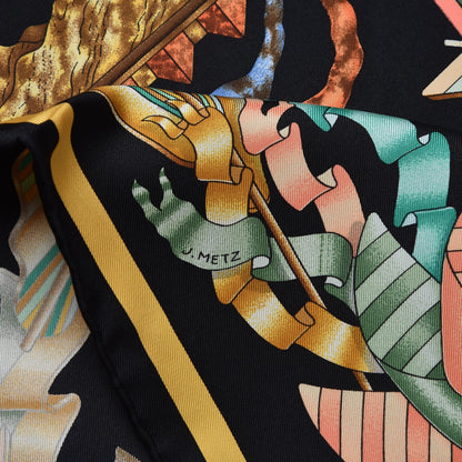 Hermes Silk Les Girouettes Scarf 90 3 of 10