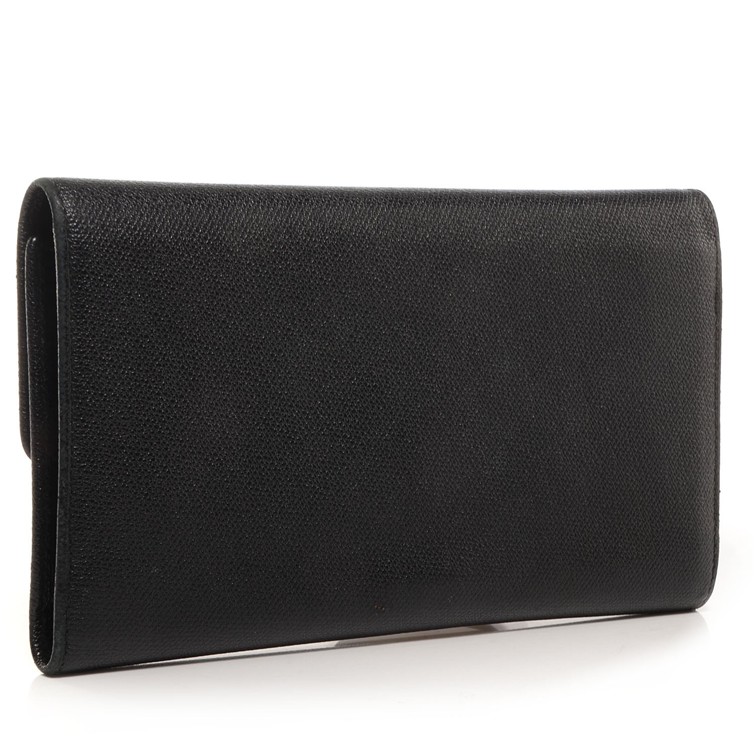 Chanel Calfskin Large Flap Wallet Black 3 of 8