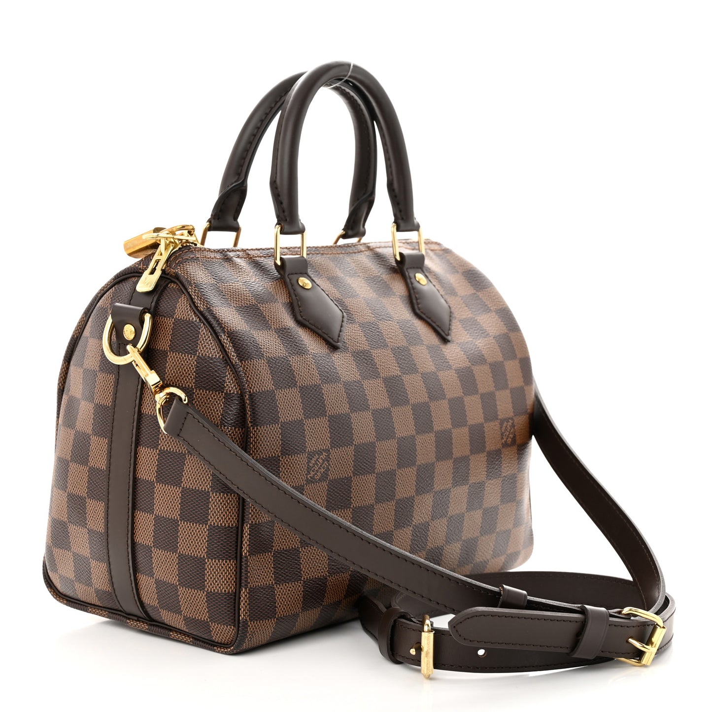 Damier Ebene Speedy Bandouliere 25