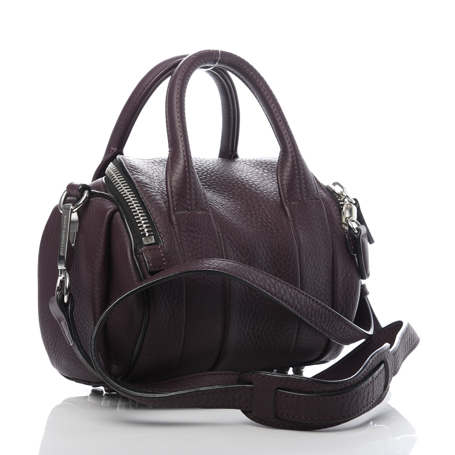 Alexander Wang Pebbled Calfskin Mini Rockie Oxblood 4 of 9