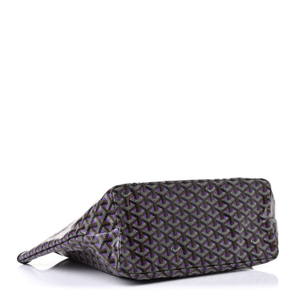 Goyard Goyardine Saint Louis Claire Voie PM Black Violet 6 of 10
