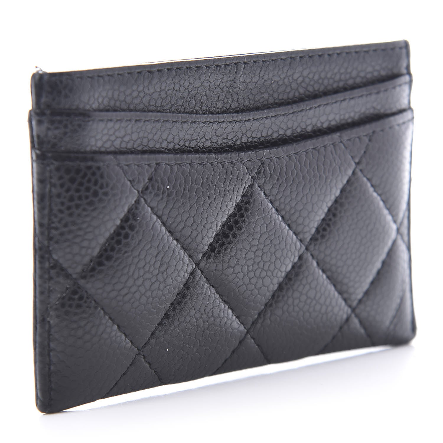 Chanel Caviar Quilted Card Holder Black 3 of 11