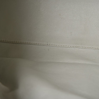 Chanel Calfskin Large East West Modern Chain Tote White 8 of 14