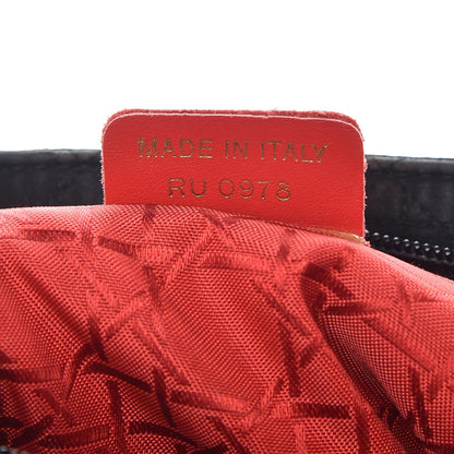 Christian Dior Nylon Cannage Medium Lady Dior Black 7 of 13