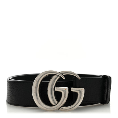 Gucci Textured Calfskin Double G 40mm Belt 90 36 Black 1 of 5