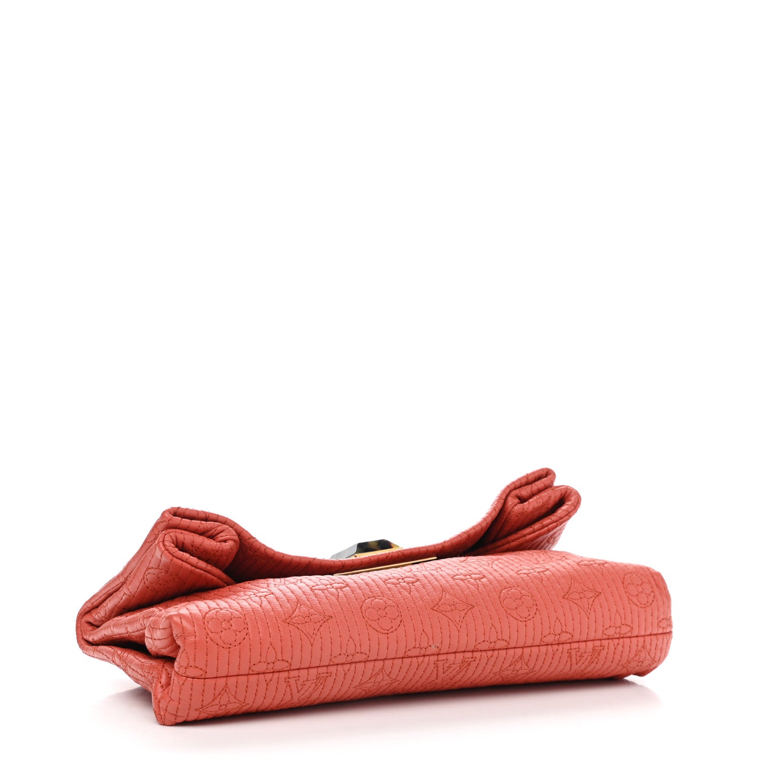 Louis Vuitton Calfskin Quilted Monogram Altair Clutch Rose 4 of 10