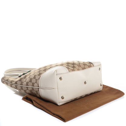 Gucci Monogram Medium Princy Tote Off White 4 of 7
