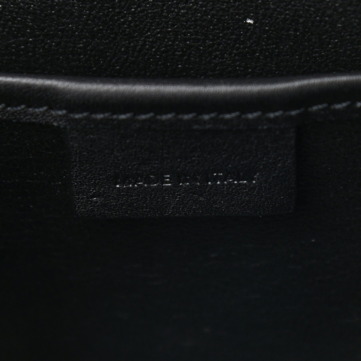 Smooth Calfskin Nano Luggage Black