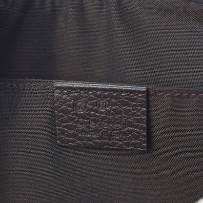 Gucci Monogram Belt Bag Dark Brown 6 of 10