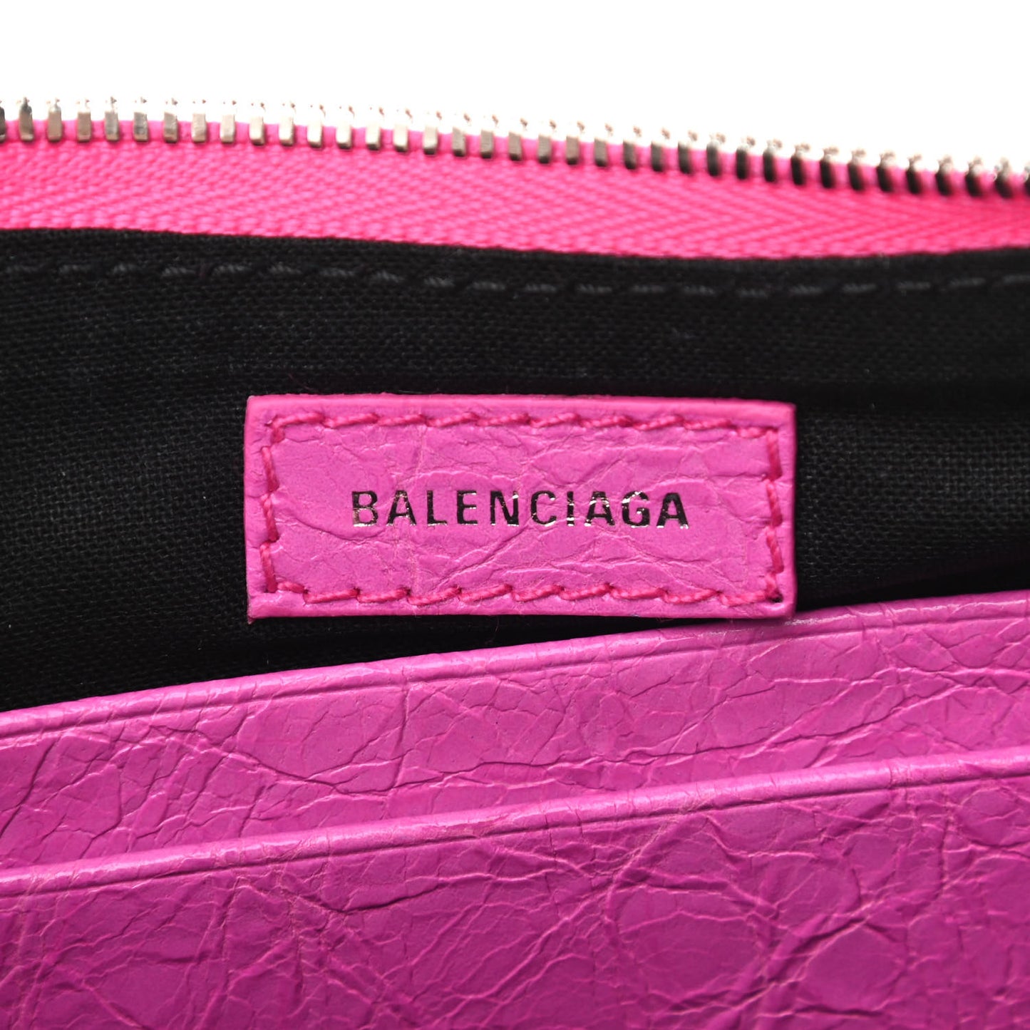 Agneau Arena Le Cagole Mini Purse With Chain Lipstick Pink