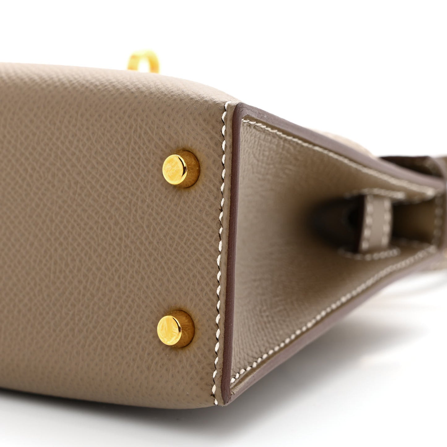 Epsom Mini Kelly Sellier 20 Etoupe