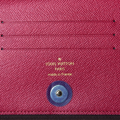 Louis Vuitton Monogram Adele Compact Wallet Fuchsia 6 of 9