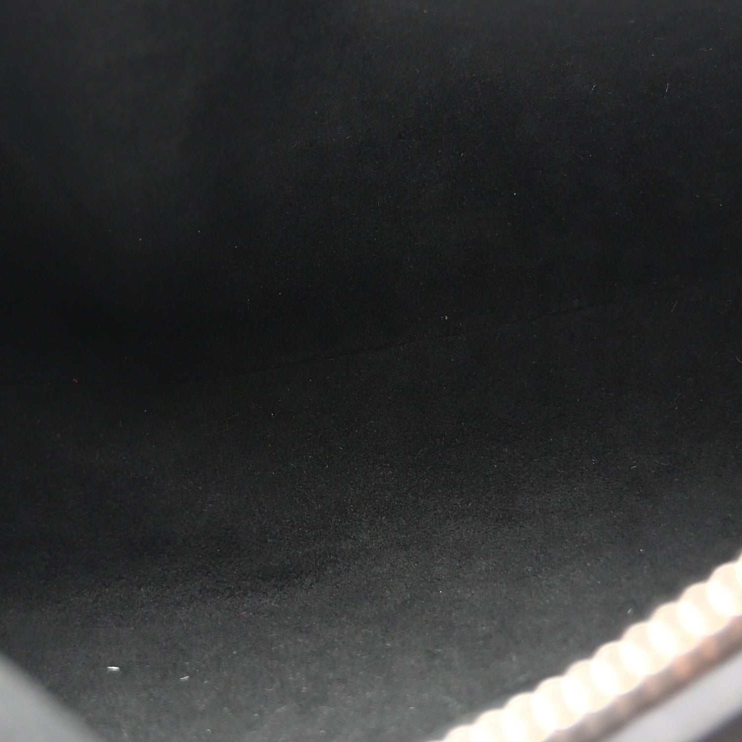 Louis Vuitton Calfskin Debossed Monogram Side Trunk Black 5 of 9