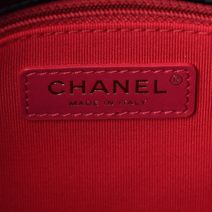Chanel Shiny Caviar Quilted Small Chain Melody Flap Black 6 of 9