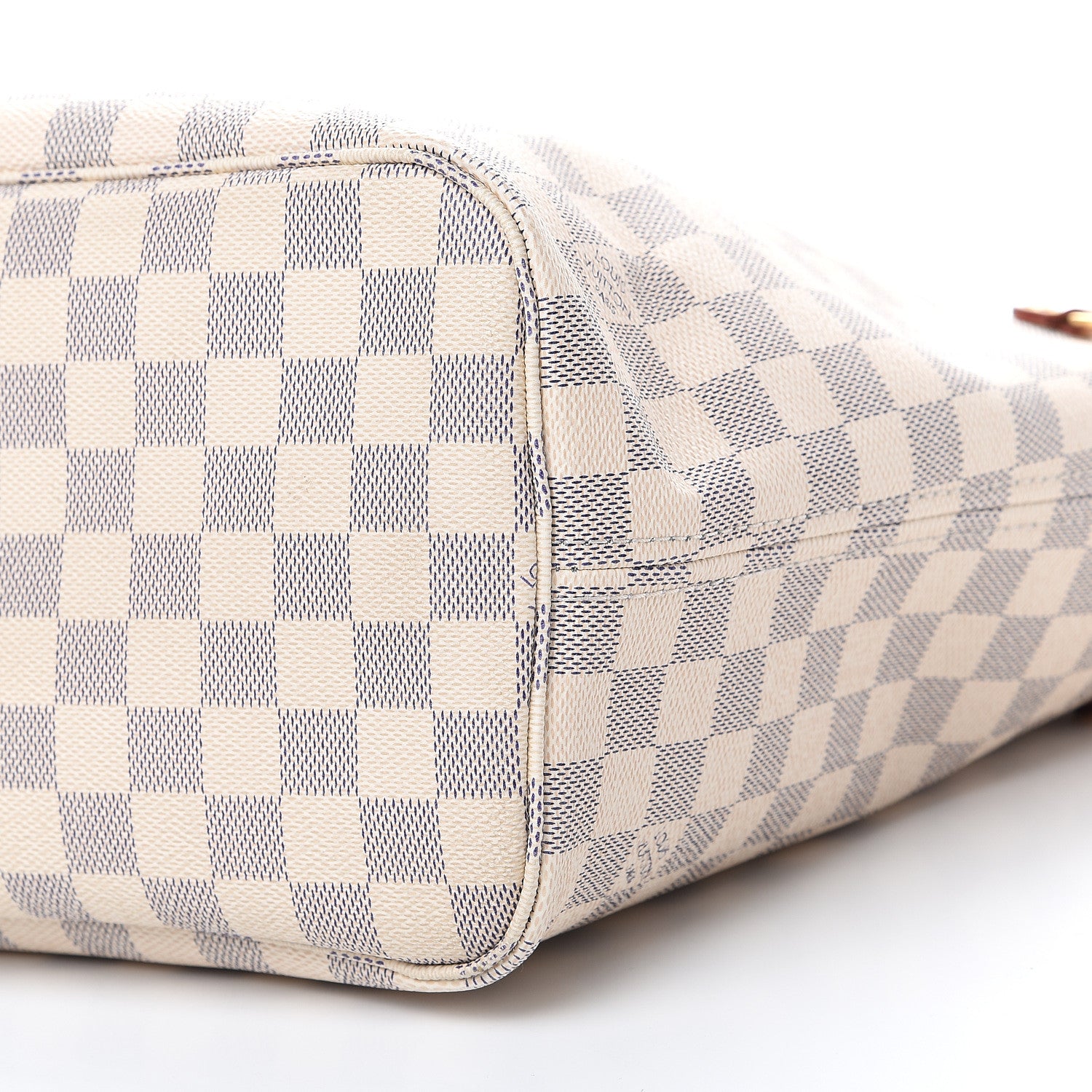 Louis Vuitton Damier Azur Neo Neverfull MM Rose Ballerine 11 of 12