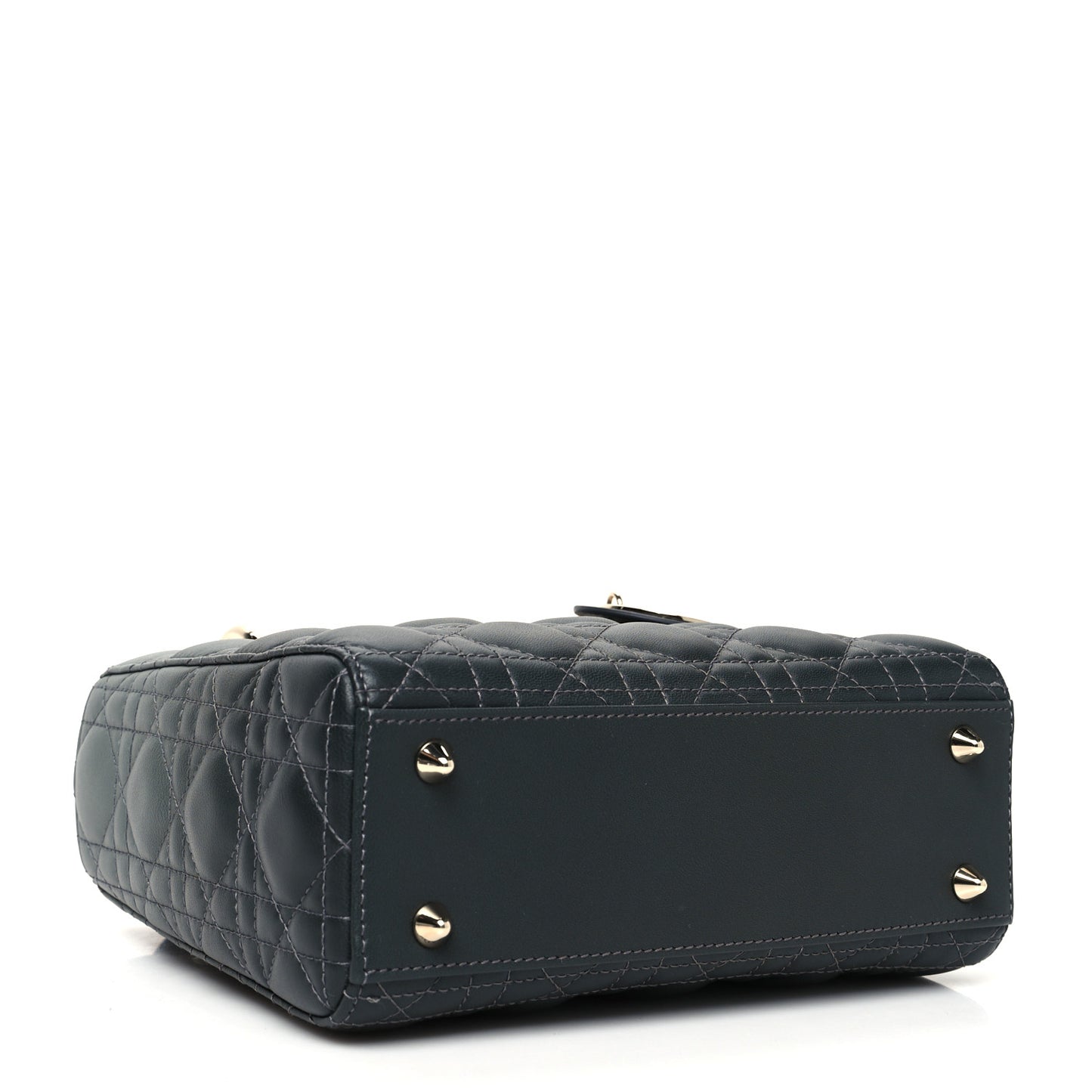 Lambskin Cannage Gradient Small My ABCDior Lady Dior Grey