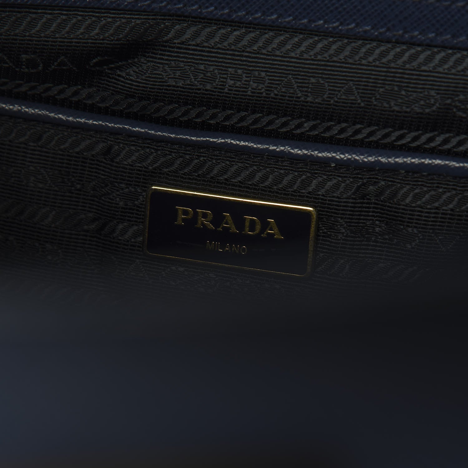 Prada Saffiano Medium Galleria Double Zip Tote Bluette 6 of 14