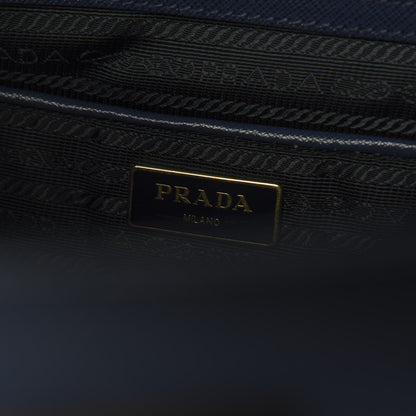 Prada Saffiano Medium Galleria Double Zip Tote Bluette 6 of 14
