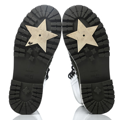 Christian Dior Rubber Diorcamp Low Boots 37 Military 4 of 6