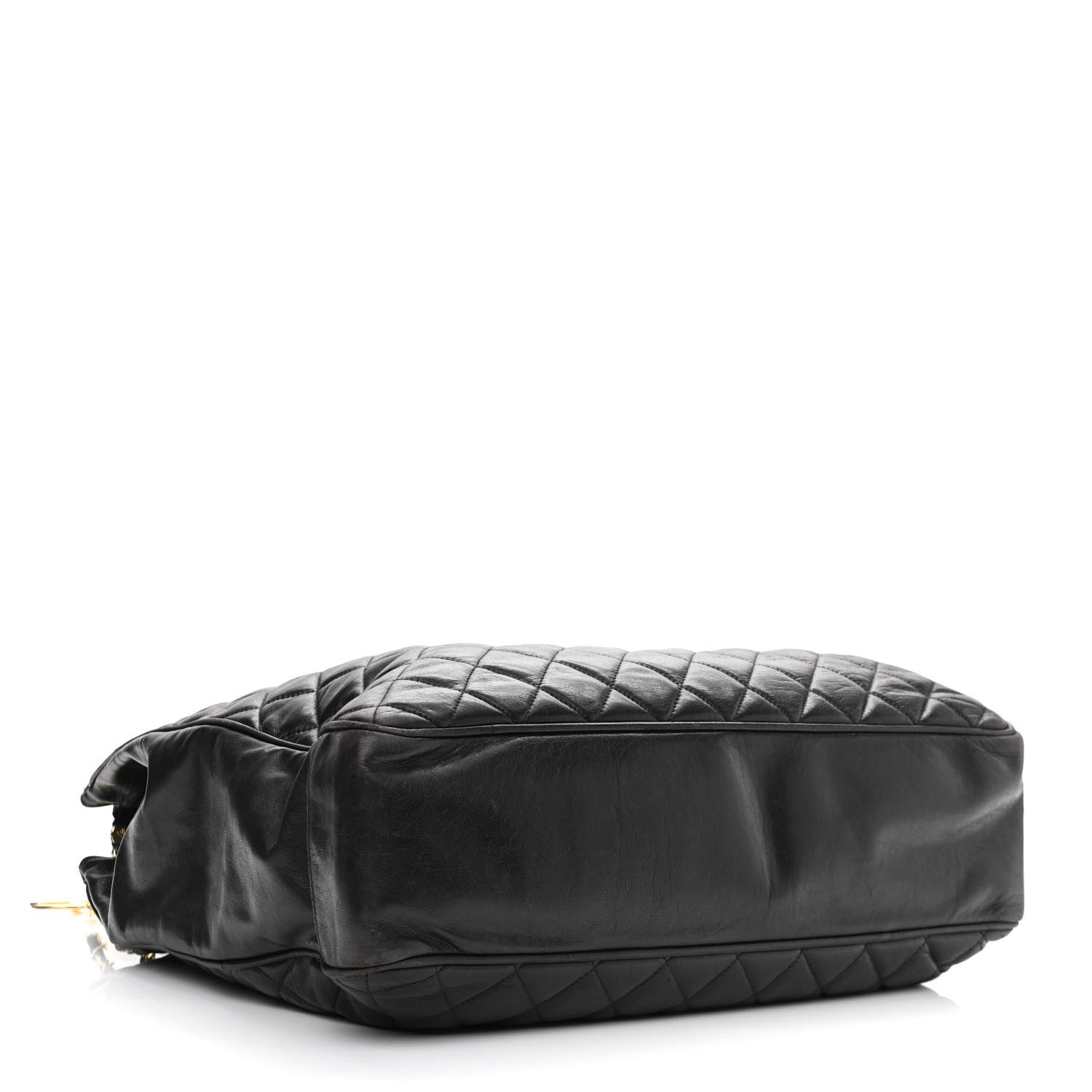 Chanel Lambskin Quilted Tote Black 3 of 12
