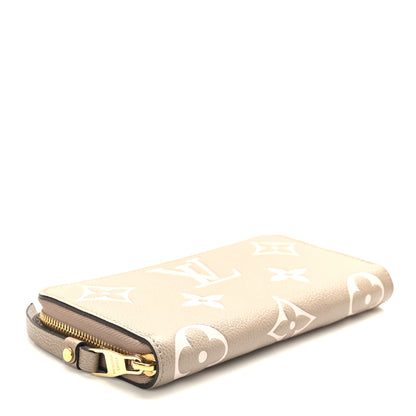 Louis Vuitton Empreinte Monogram Giant Zippy Wallet Tourterelle Creme 8 of 16