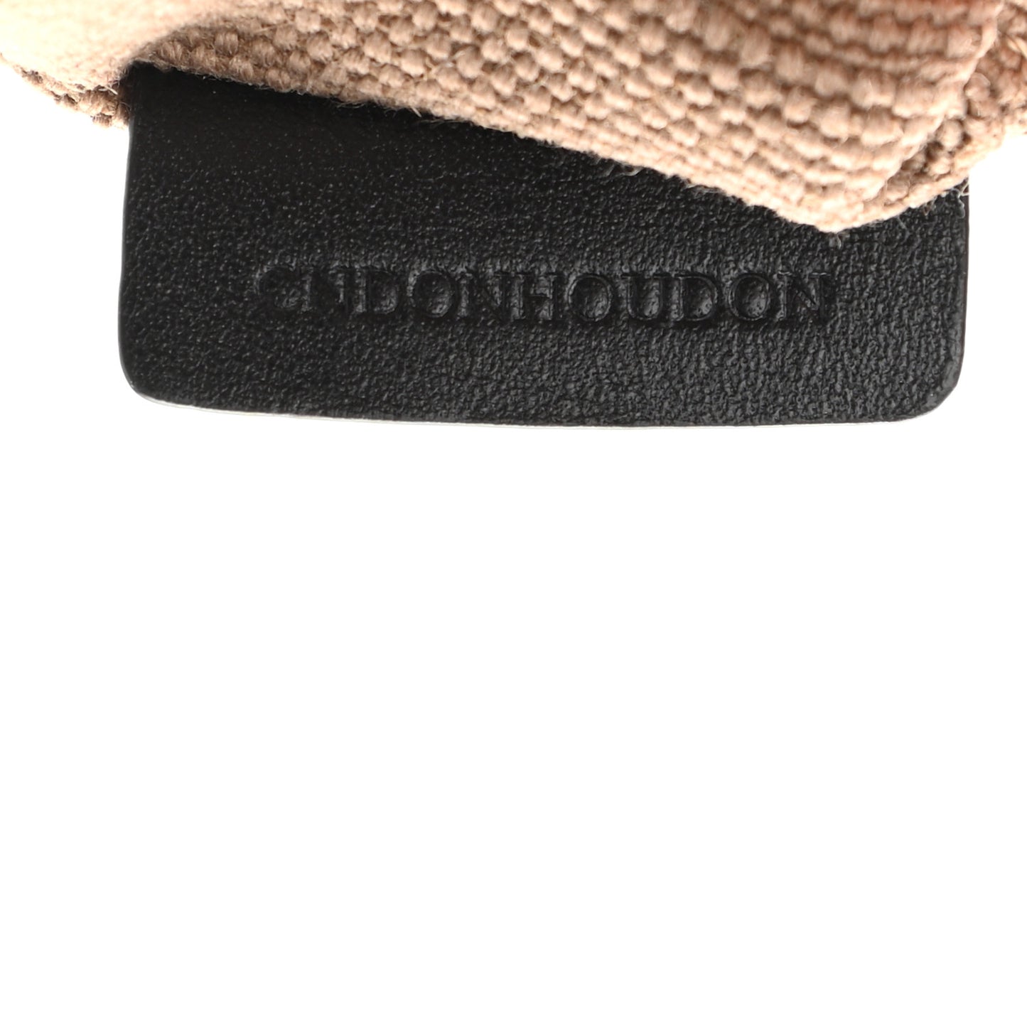 Canvas Mega Check Mini Ashby Tassel Crossbody Black