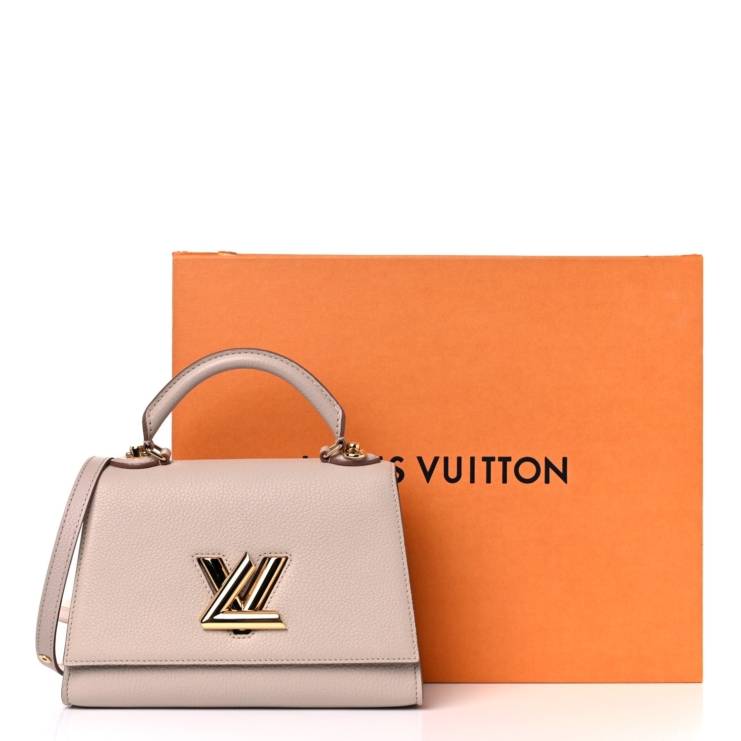 Louis Vuitton Taurillon Twist One Handle PM Greige 11 of 11