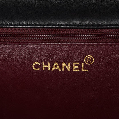 Chanel Lambskin Quilted Medium Single Flap Black 6 of 7
