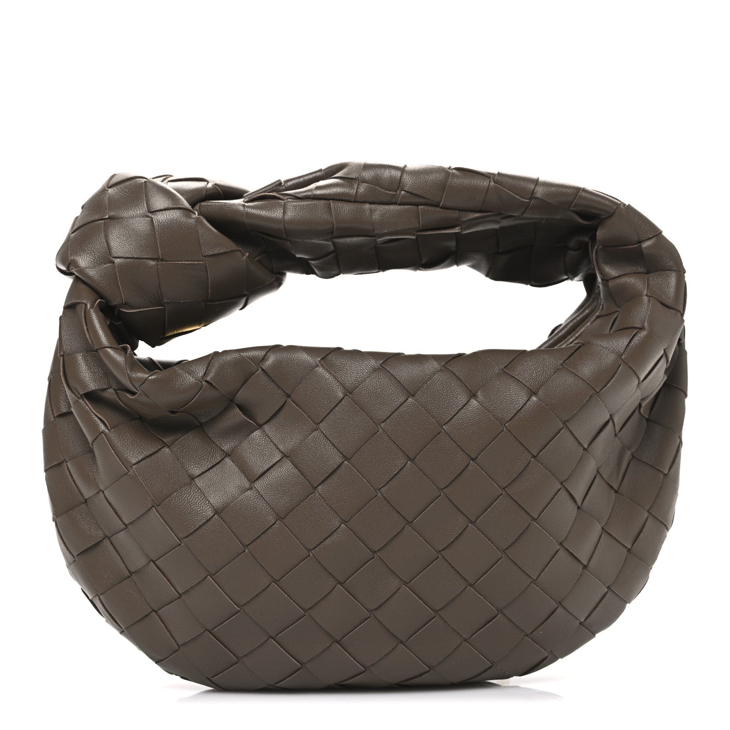 Bottega Veneta Nappa Intrecciato Mini Jodie Dark Taupe 1 of 11