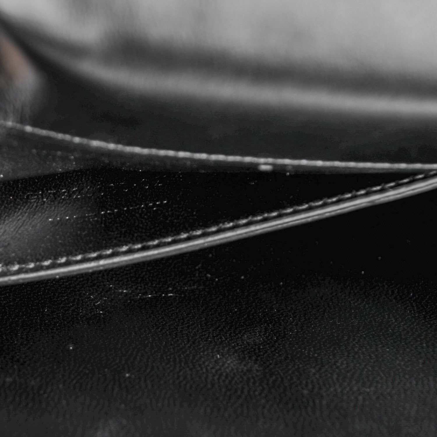 Saint Laurent Suede Cassandre Tassel Clutch Black 8 of 8