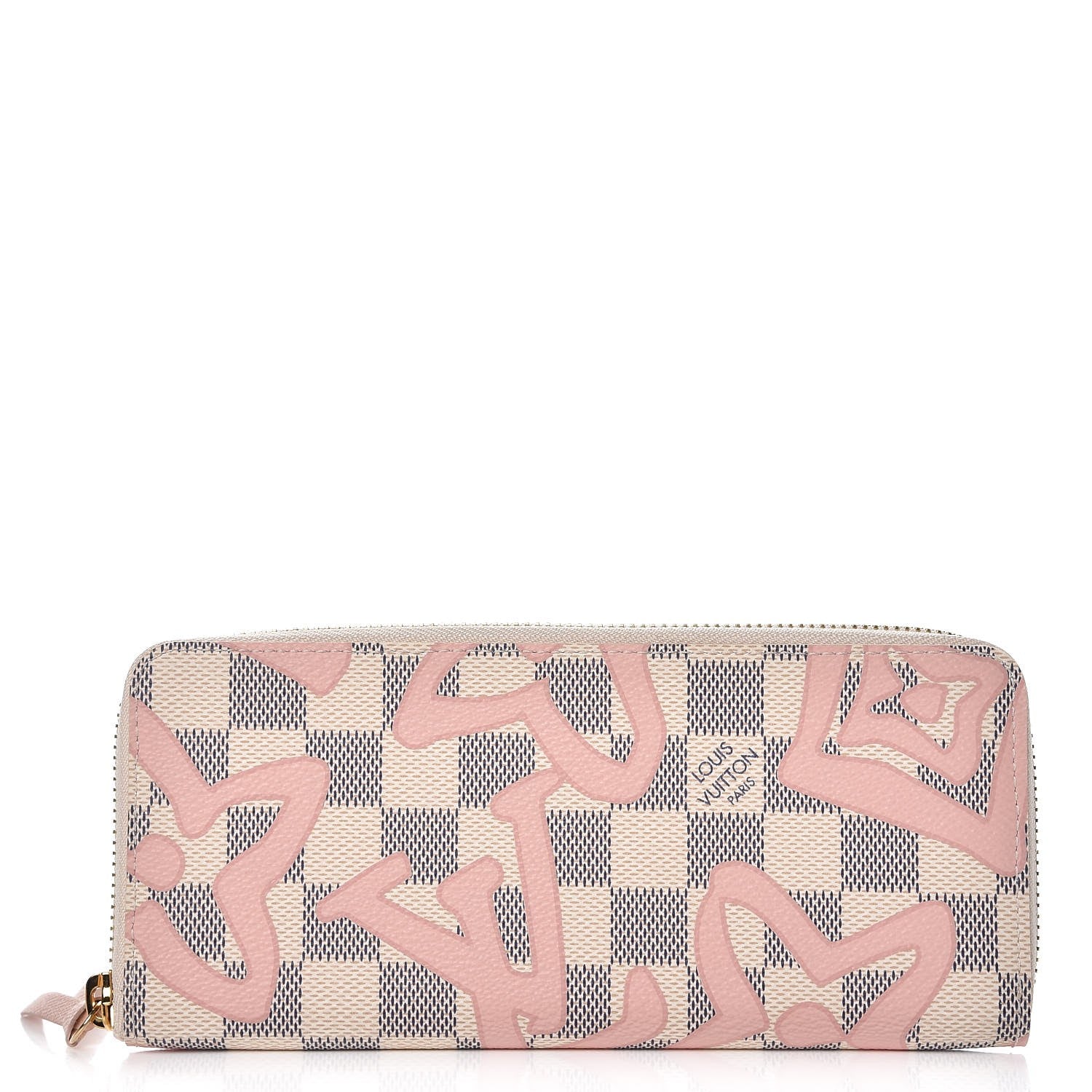 Louis Vuitton Damier Azur Tahitienne Clemence Wallet 1 of 7