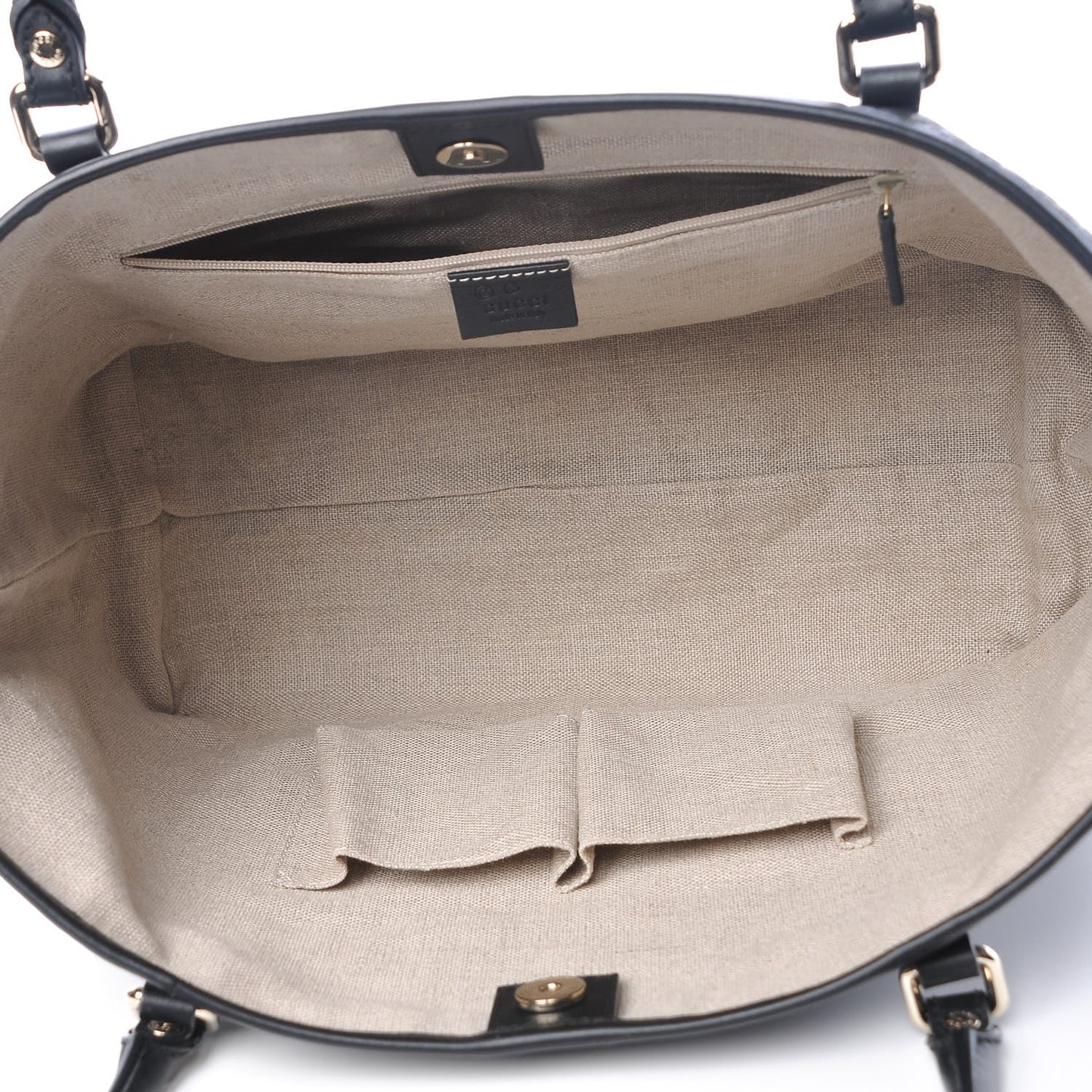 Microguccissima Medium Joy Tote Black