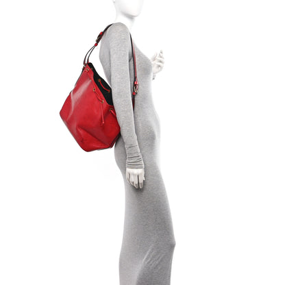 Louis Vuitton Epi Petit Noe Castillan Red 2 of 11