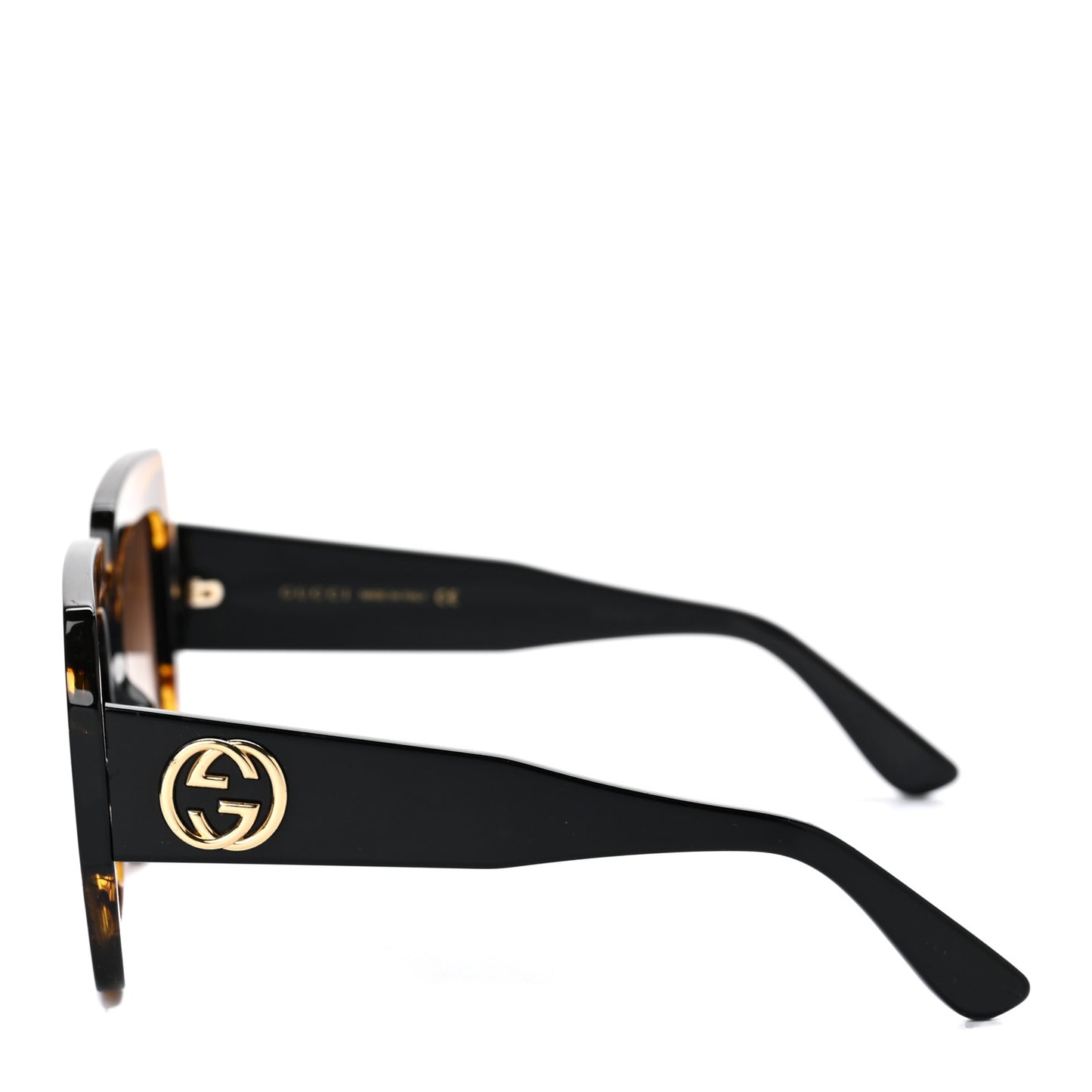 Square Frame GG0178S Sunglasses Havana