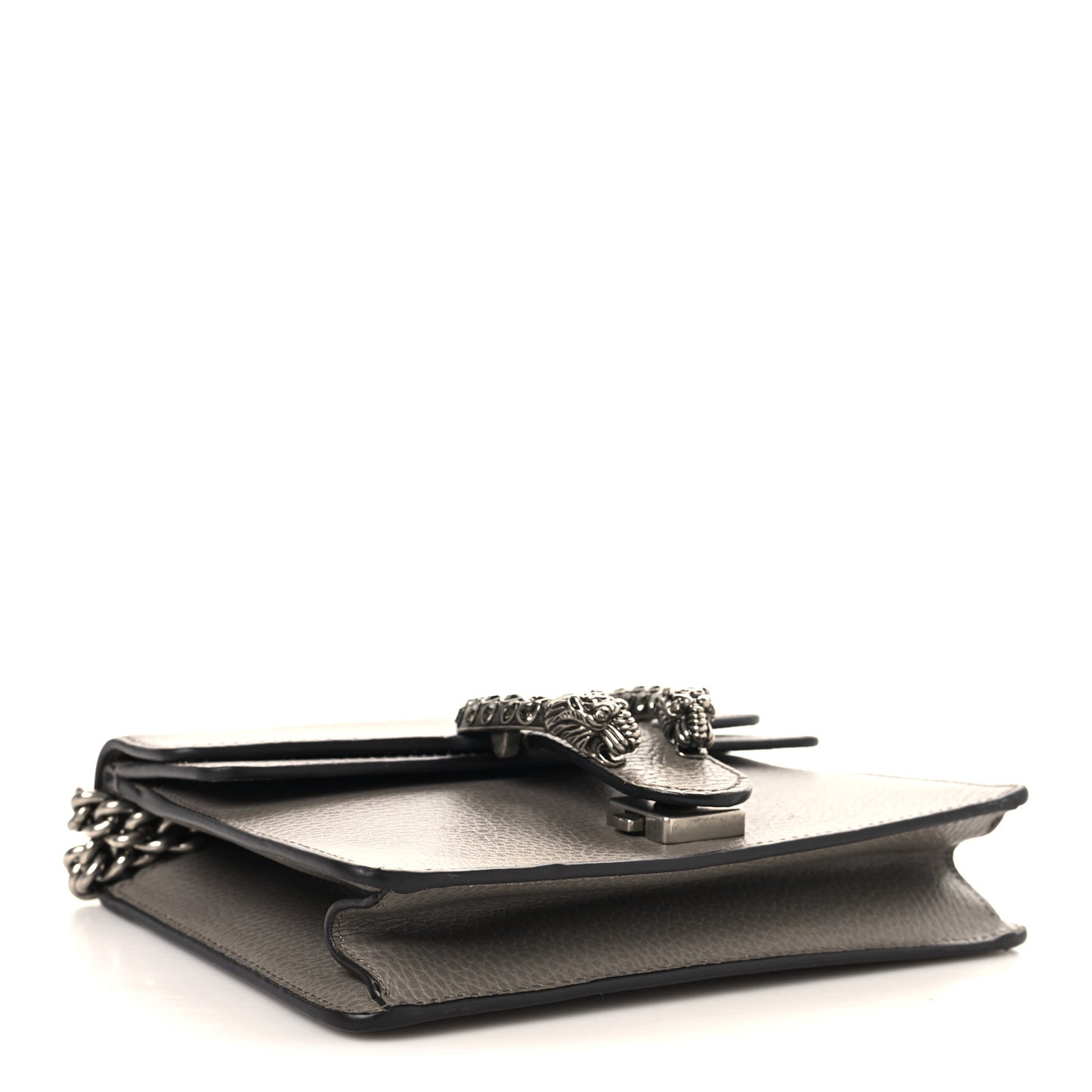 Calfskin Mini Dionysus Shoulder Bag Dusty Grey
