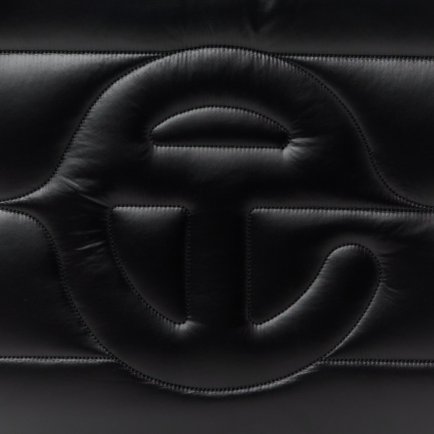 Telfar x MOOSE KNUCKLES Nylon Quilted Medium Shopping Bag Black 8 of 15