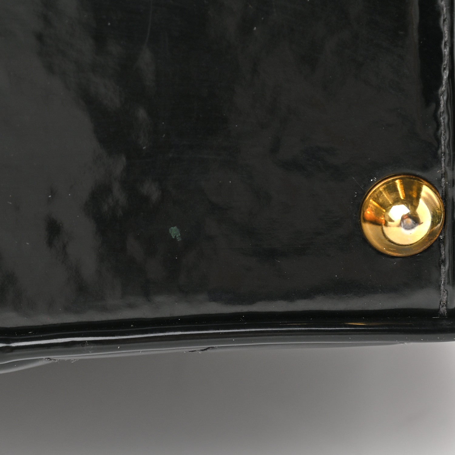 Chanel Patent Quilted Vanity Case Black 11 of 13