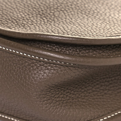 Hermes Taurillon Clemence Evelyne III PM Etoupe 10 of 11