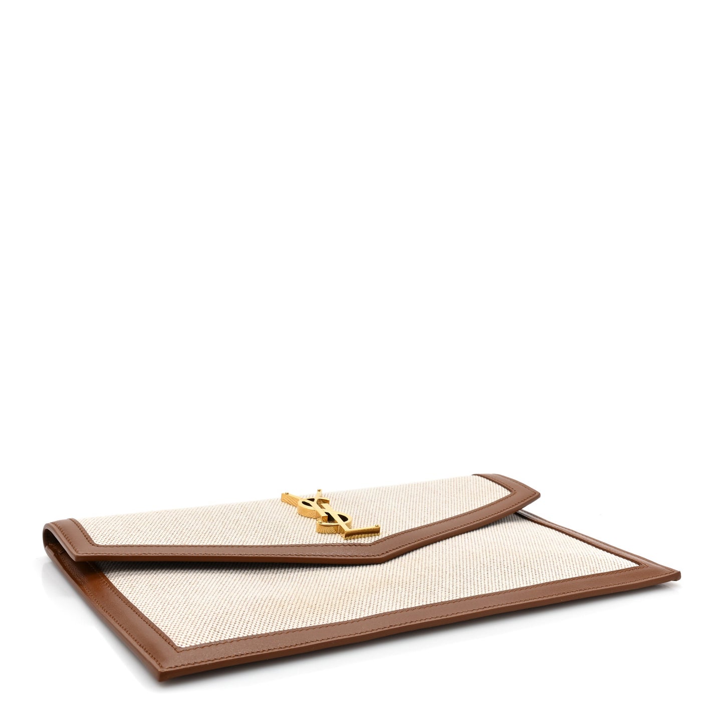 Canvas Uptown Pouch Natural Beige Brick