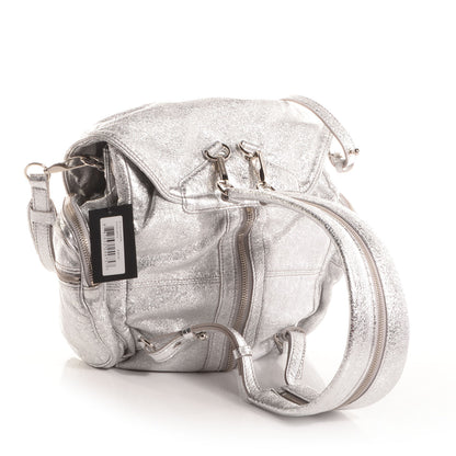 Alexander Wang Rhodium Foil Marti Backpack Silver 3 of 7