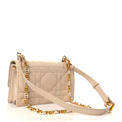 Christian Dior Lambskin Macrocannage Mini Miss Caro Bag Caramel Beige 3 of 9