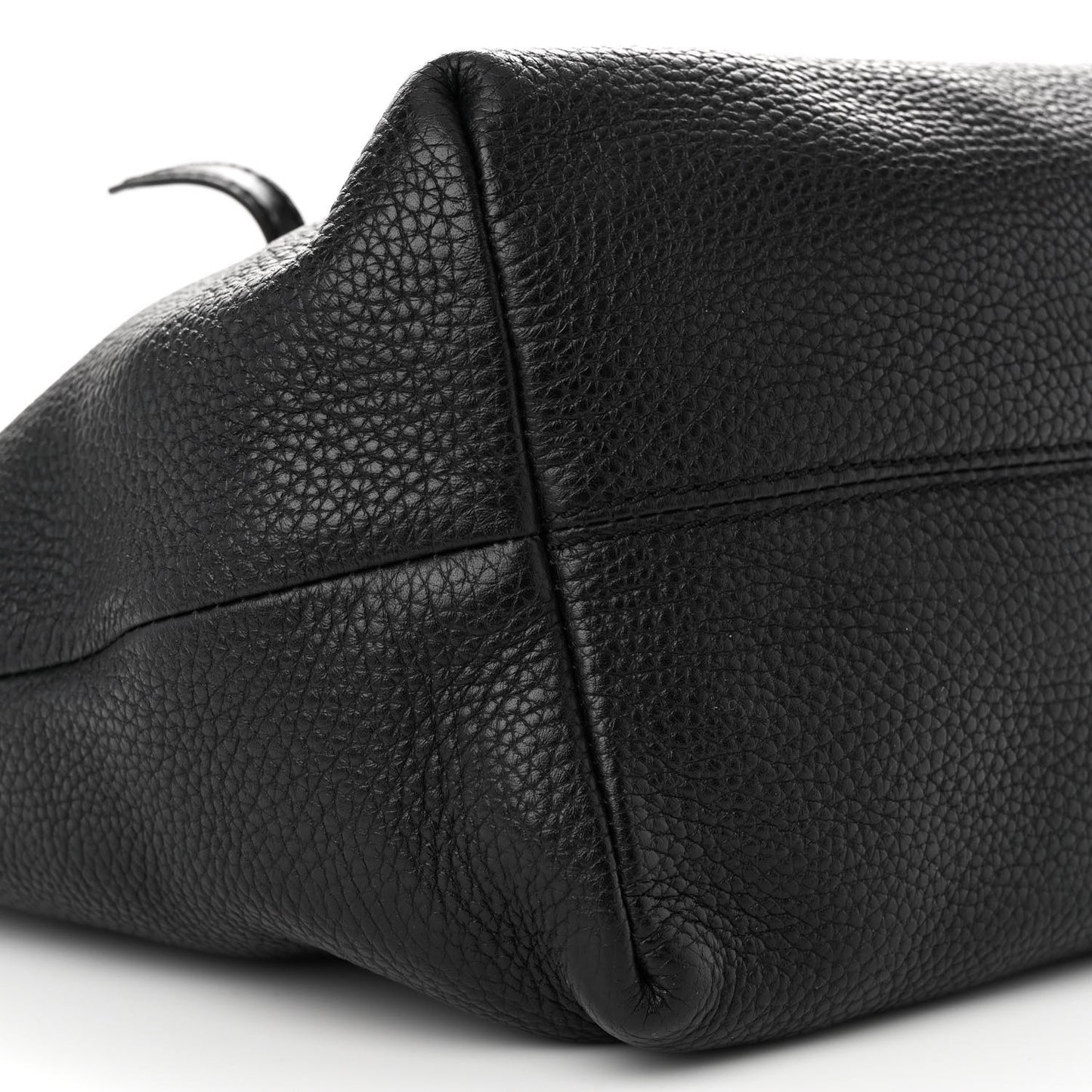 London Grainy Calfskin Small Salisbury Tote Black